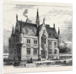 The Duke of Edinburgh in the Shetland Islands: The New Town Hall, Lerwick by Anonymous