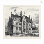 The Duke of Edinburgh in the Shetland Islands: The New Town Hall, Lerwick by Anonymous