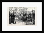 The Late Zulu War: Distribution of Medals to the Fifty-Eighth Regiment and the Natal Troops at Maritzburg by Sir Evelyn Wood by Anonymous