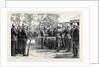 The Late Zulu War: Distribution of Medals to the Fifty-Eighth Regiment and the Natal Troops at Maritzburg by Sir Evelyn Wood by Anonymous