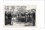 The Late Zulu War: Distribution of Medals to the Fifty-Eighth Regiment and the Natal Troops at Maritzburg by Sir Evelyn Wood by Anonymous