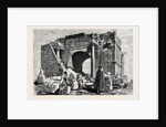The French Occupation of Tunis: Ruins at Hydra: Scene of the Battles Between the Arabs and Colonel Forgemol's Column Advancing to KairwáN by Anonymous