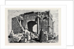The French Occupation of Tunis: Ruins at Hydra: Scene of the Battles Between the Arabs and Colonel Forgemol's Column Advancing to KairwáN by Anonymous