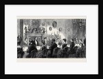 The Visit of the Prince of Wales to Bradgate Park, Leicestershire: The Dining Room at Bradgate on Monday Evening by Anonymous