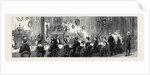 The Visit of the Prince of Wales to Bradgate Park, Leicestershire: The Dining Room at Bradgate on Monday Evening by Anonymous