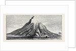 The Pyramid of Meydoon, Opened by Professor Maspero, December 13, 1881, View from the North Showing the Newly Discovered Entrance by Anonymous