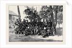 South Africa: Basuto Police with Their Leader, Colonel Schermbrucker by Anonymous