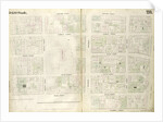 Map bounded by Leonard Street, Centre Street, Chambers Street, Broadway, Reade Street, West Broadway. 1852, 1854 by Anonymous