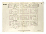 Map bounded by Bowery, Rivington Street, Allen Street, Grand Street. 1852, 1854 by Anonymous