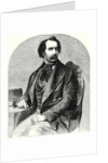 Charles Dickens from a Recent Daguerreotype, 1 December 1855 by Anonymous