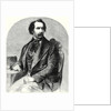 Charles Dickens from a Recent Daguerreotype, 1 December 1855 by Anonymous