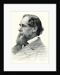 Portrait of Charles Dickens 1870 by Anonymous