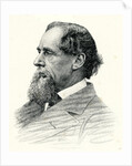 Portrait of Charles Dickens 1870 by Anonymous