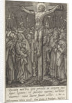 Christ on the cross by Hieronymus Wierix