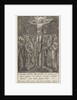 Christ on the cross by Hieronymus Wierix
