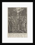 Christ on the cross by Hieronymus Wierix