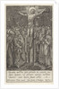 Christ on the cross by Hieronymus Wierix