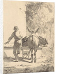 Donkey near a cistern by Nicolaes Pietersz. Berchem