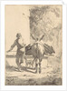 Donkey near a cistern by Nicolaes Pietersz. Berchem