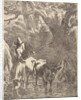 Shepherd drives two oxen by a stream by Nicolaes Pietersz. Berchem