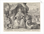 Medea gives Jason image of Ganymede with eagle by Georg Pencz