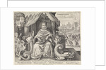 Medea gives Jason image of Ganymede with eagle by Georg Pencz