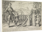 Family Portrait of Frederik Hendrik, Amalia and their children William II, Henriette and Louise Henriette Amalia by Crispijn van de Passe II