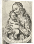 Mary with Child and crescent moon by Rudolf II van Habsburg