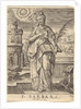 St. Barbara by Johannes Wierix
