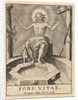 Christ as the fountain of life (Fons Vitae) by Hieronymus Wierix