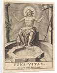 Christ as the fountain of life (Fons Vitae) by Hieronymus Wierix