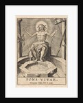 Christ as the fountain of life (Fons Vitae) by Hieronymus Wierix