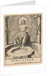 Christ as the fountain of life (Fons Vitae) by Hieronymus Wierix
