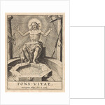 Christ as the fountain of life (Fons Vitae) by Hieronymus Wierix