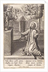Aloysius Gonzaga kneeling before an altar by Anonymous