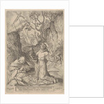 Francis of Assisi receiving the stigmata of Christ by Johannes Baptista Vrints I