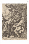 Holy Family, accompanied by Catherine of Alexandria by Johannes Baptista Vrints I