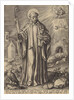 H Benedict of Nursia by Hieronymus Wierix