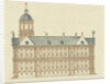 Side wall of the Town Hall in Amsterdam by Johan Teyler