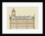Side wall of the Town Hall in Amsterdam by Johan Teyler