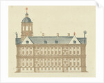 Side wall of the Town Hall in Amsterdam by Johan Teyler