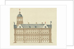 Side wall of the Town Hall in Amsterdam by Johan Teyler