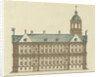 Side wall of the Town Hall in Amsterdam by Johan Teyler