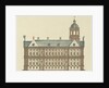 Side wall of the Town Hall in Amsterdam by Johan Teyler