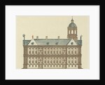 Side wall of the Town Hall in Amsterdam by Johan Teyler
