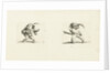 Dwarf with guitar; Dwarf with sword and mask by Abraham Bosse