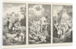 Mythological and allegorical scenes about the inspiration of the playwright Paul Scarron by Louis Fabritius Dubourg