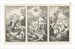 Mythological and allegorical scenes about the inspiration of the playwright Paul Scarron by Louis Fabritius Dubourg