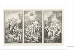 Mythological and allegorical scenes about the inspiration of the playwright Paul Scarron by Louis Fabritius Dubourg