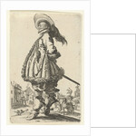 Rider with plumed hat by Anonymous